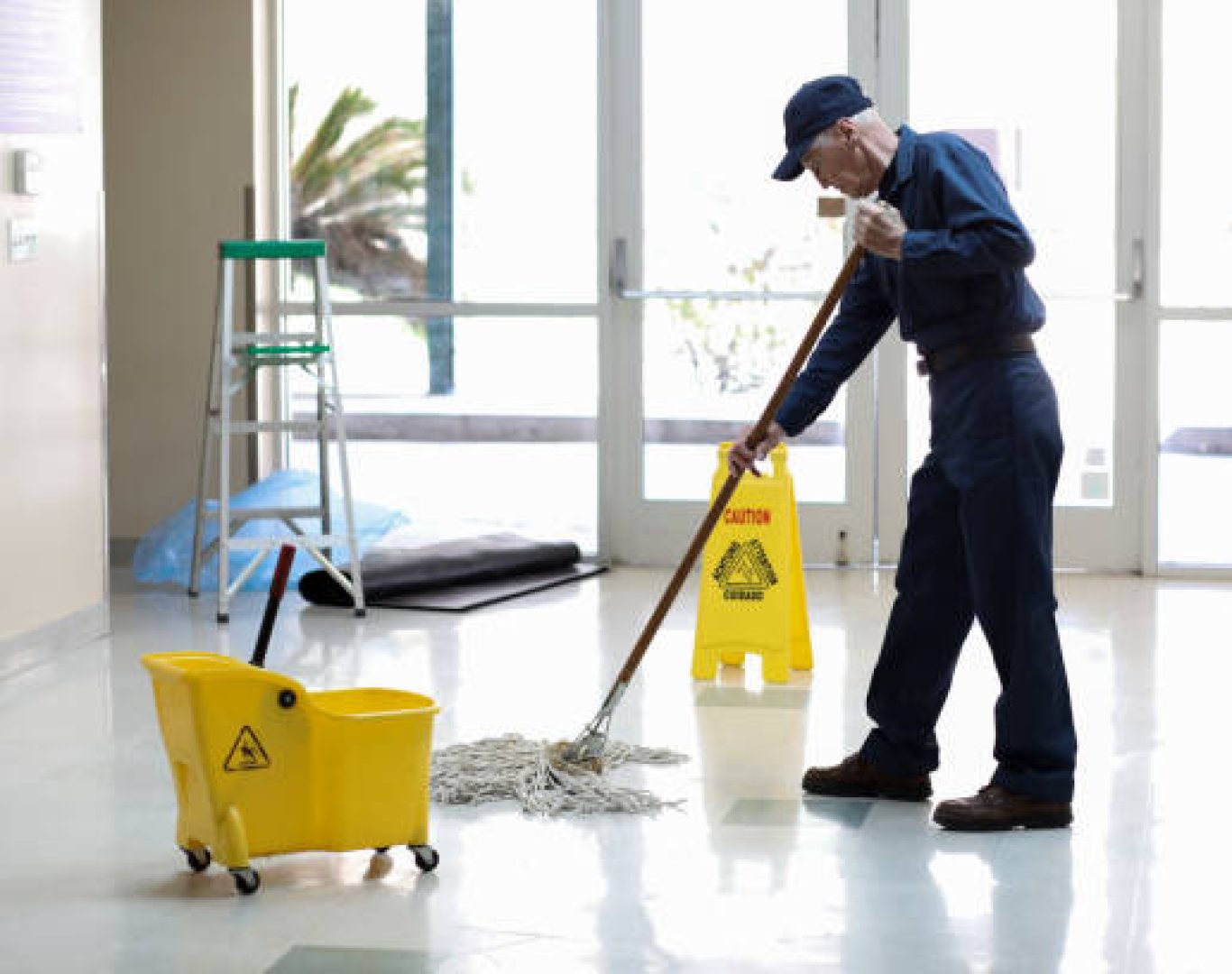 Experienced janitorial professionals supporting clean and professional environments