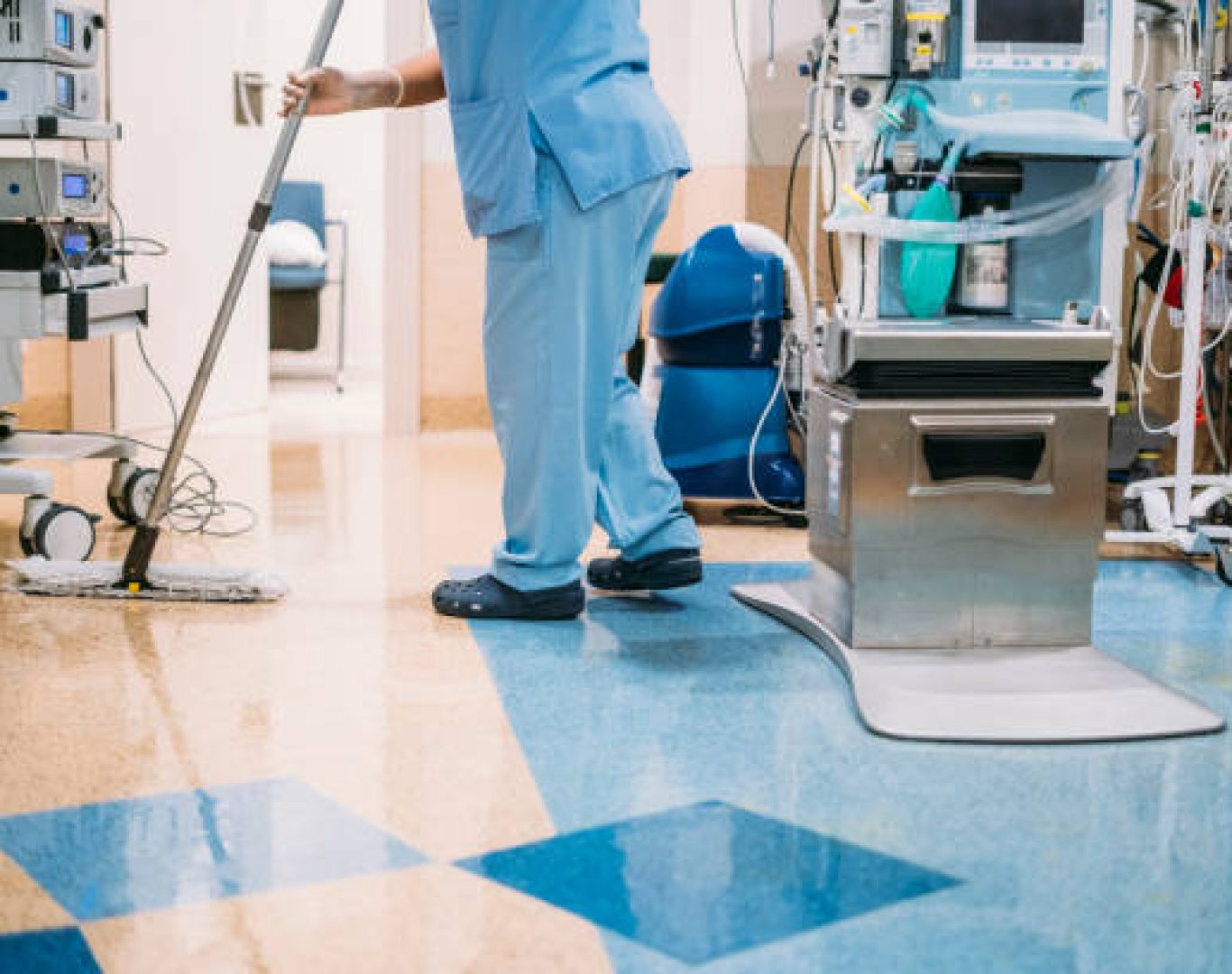 Medical office sanitization services by T & M Services INC. in Coral Springs, FL