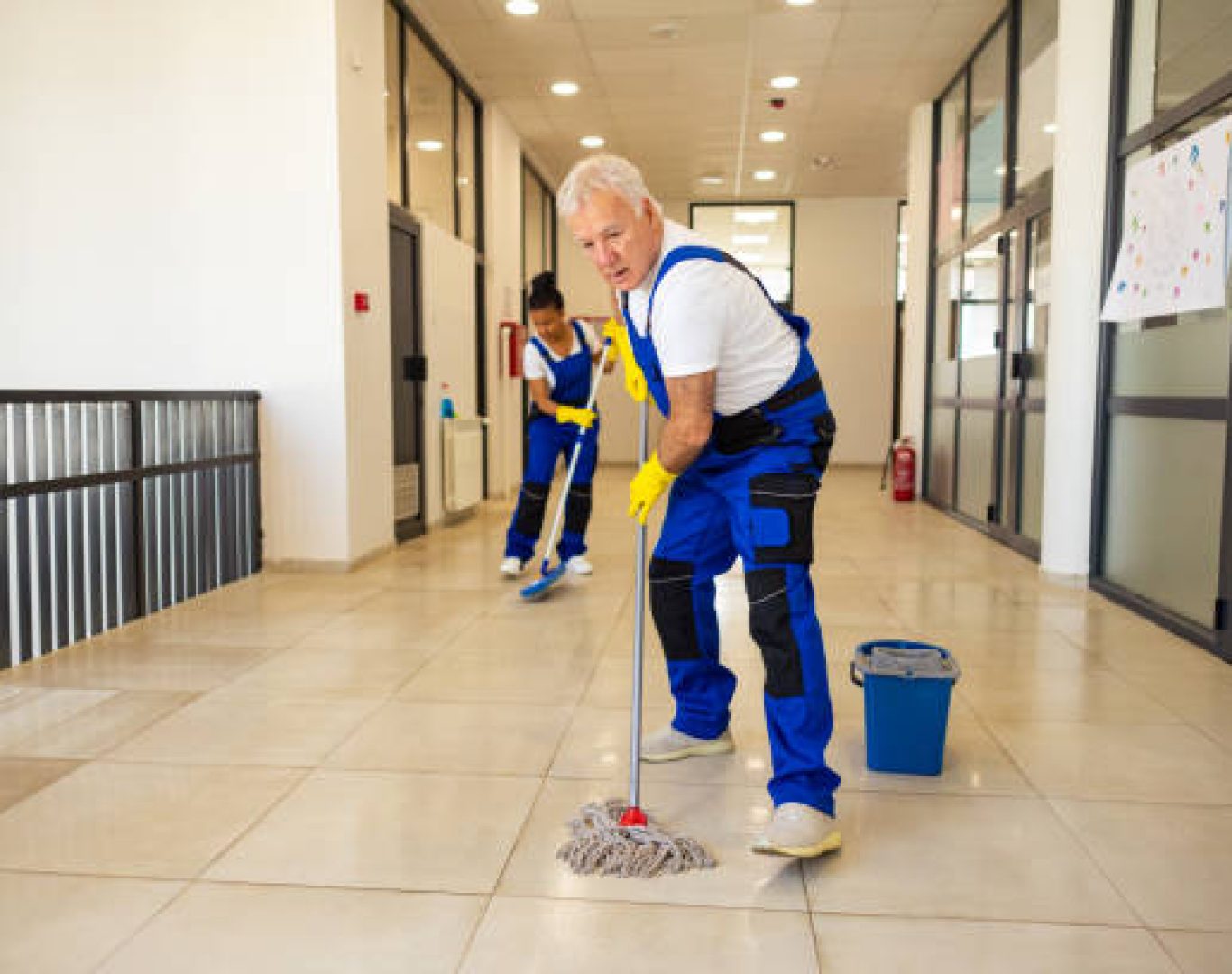 Professional janitorial maintenance for retail offices and industrial spaces